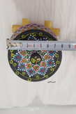 قندان مدل دیگچه هیزمی نقطهکوبی دستساز