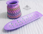 ست جاقلمی و جاعودی نقطه کوبی شده