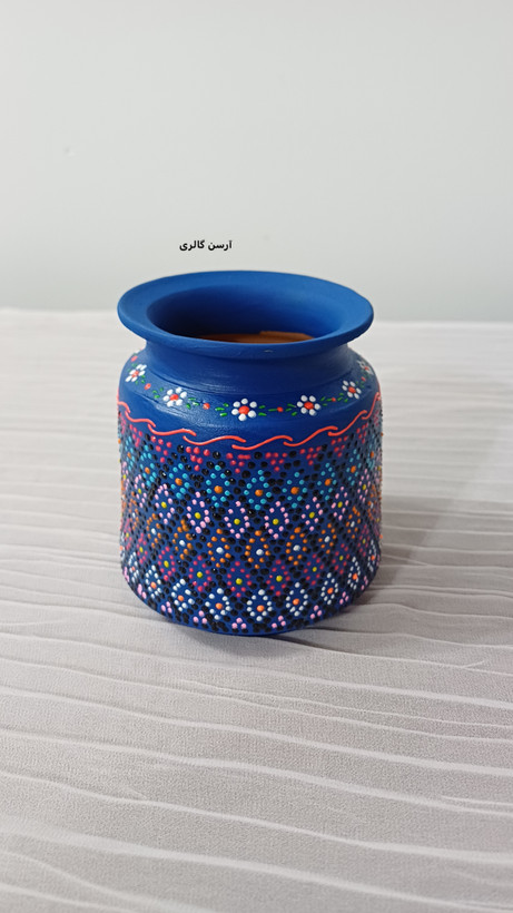 جاقلمی دستساز نقطه کوبی مدل لبهبرگشته